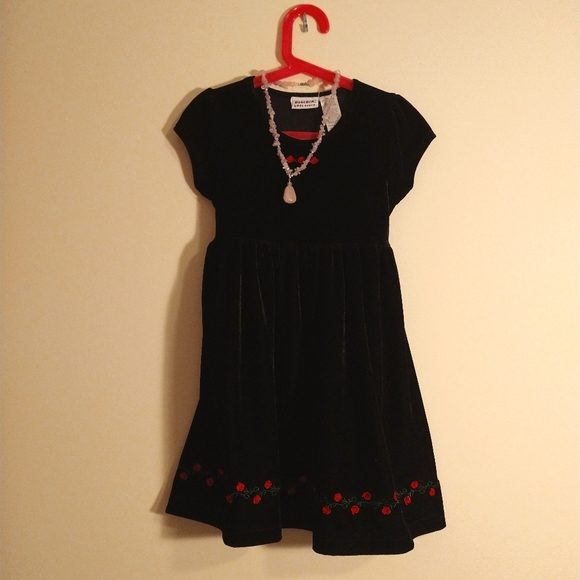 Girls velvet dress from blueberi boulevard - Picture 1 of 9